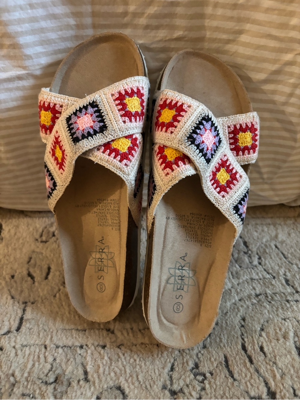 Woven sandals